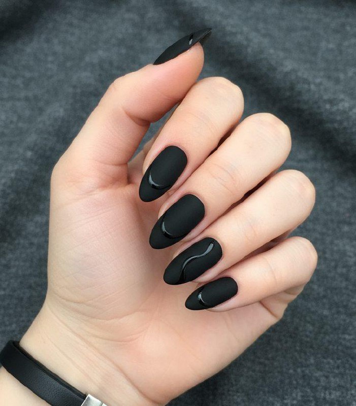 #черный #матовый