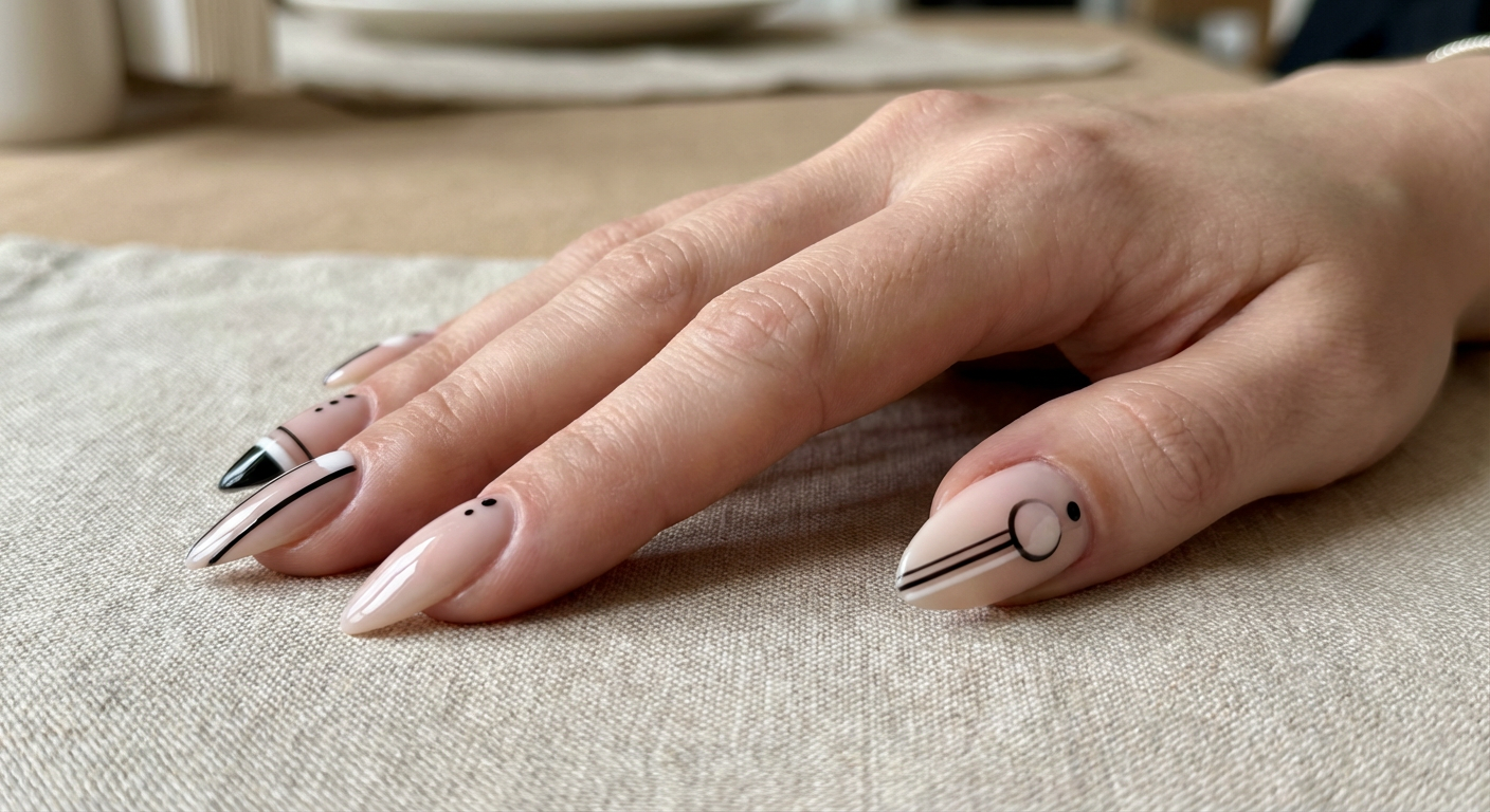 Графика и узоры: минимализм и рождественская эстетика